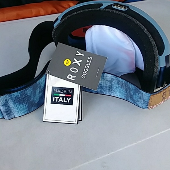 ⛷🏂⛷🏂ROXY ROCKFERRY  SKI\SNOWBOARD GOGGLES ITALY - Picture 8 of 8
